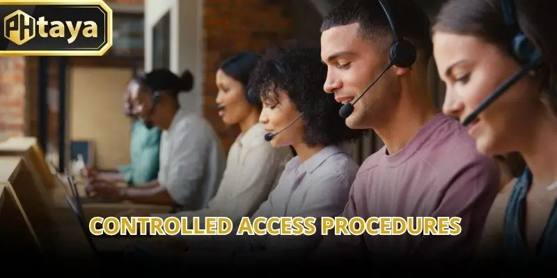 Only authorized support staff can review user inquiries containing personal