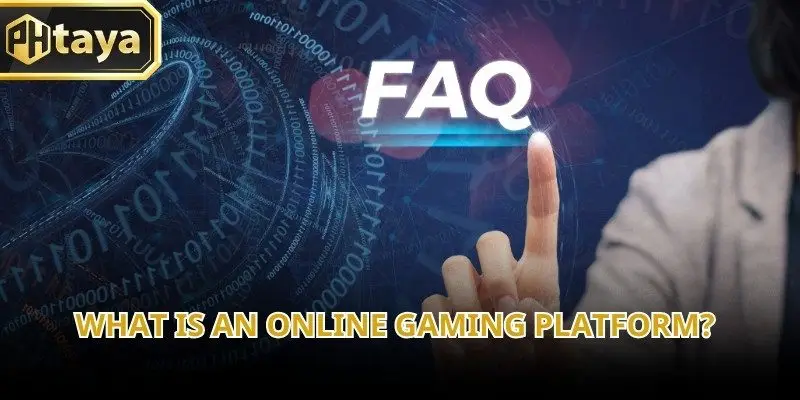 An online gaming platform is a digital service that allows registered users