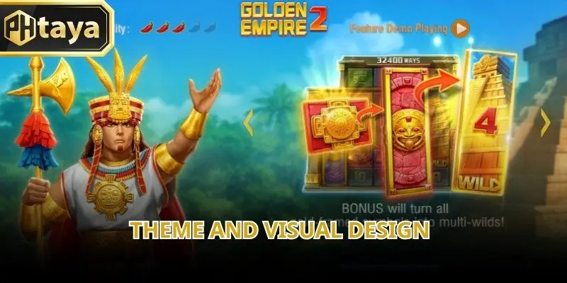 Golden Empire presents a luxurious imperial theme inspired by ancient
