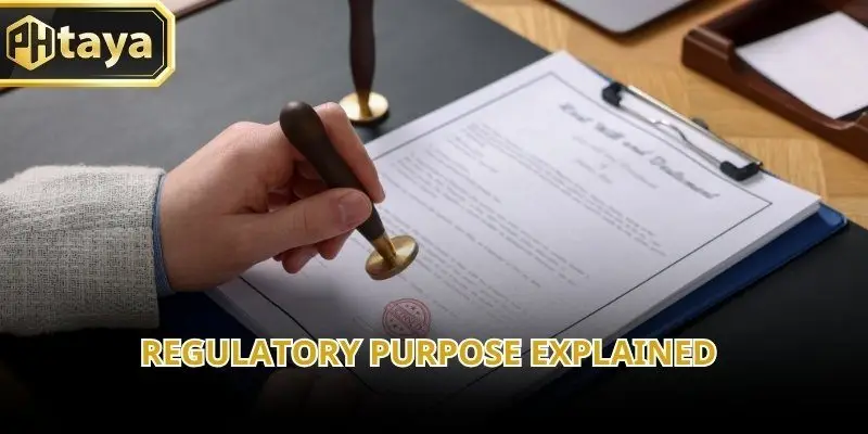 A License issued by a recognized authority defines operational boundaries