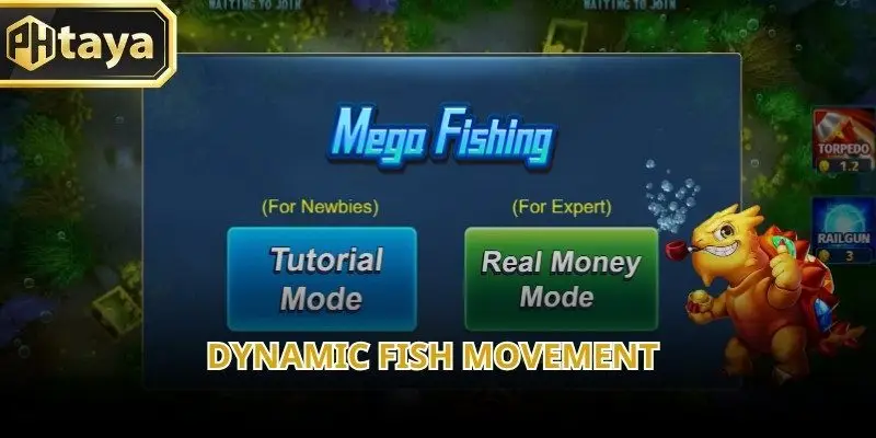 Mega Fishing applies advanced movement algorithms that create unpredictable