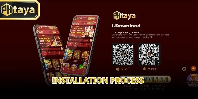 Mobile experience depends on uninterrupted installation and correct permission