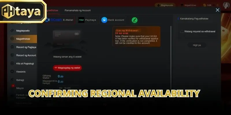 Not all payment methods are available in every region due to regulatory