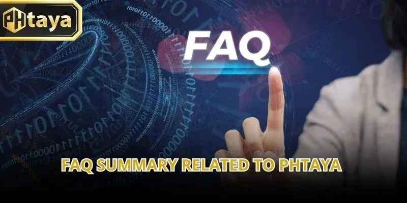 FAQ helping users better understand how the platform operates