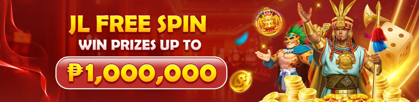 Phtaya JL free spin promotion win prizes up to ₱1,000,000