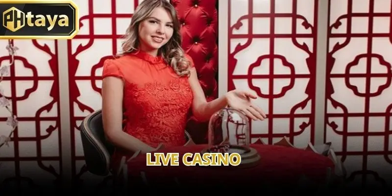 PhTaya provides an authentic casino atmosphere through real dealers streamed