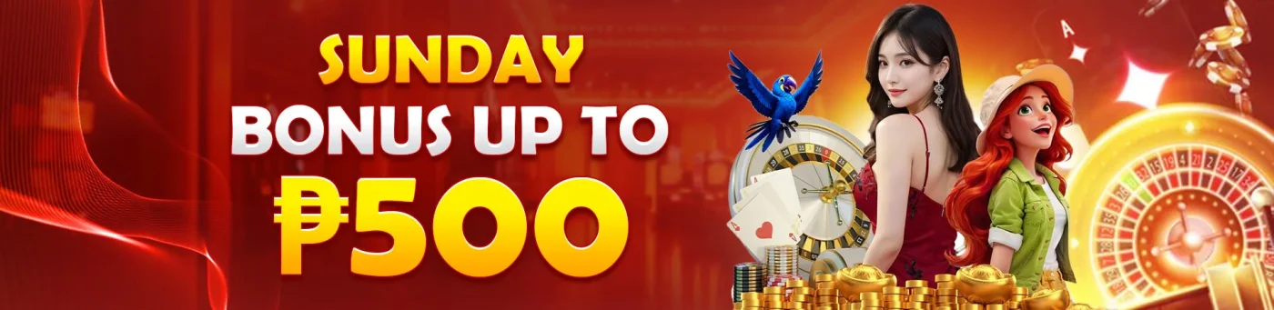 Phtaya Sunday bonus up to ₱500 for Philippines players