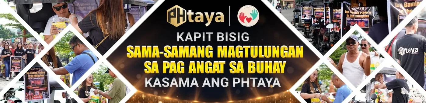 Phtaya community support campaign Kapit Bisig in the Philippines