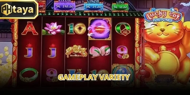 Variety encourages exploration and keeps engagement fresh
