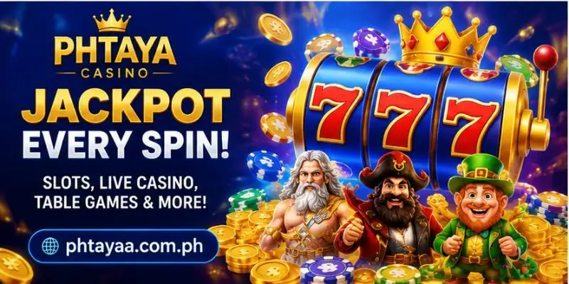 PHTAYA Casino 777 slots jackpot promotion