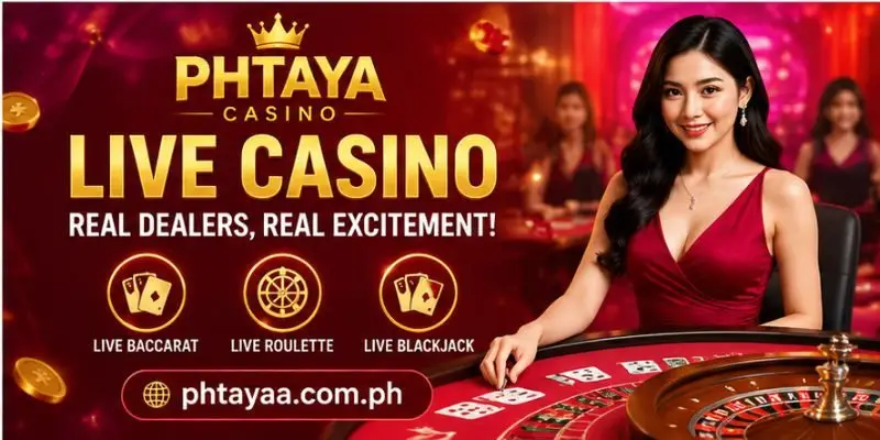 PHTAYA Casino live casino baccarat and roulette